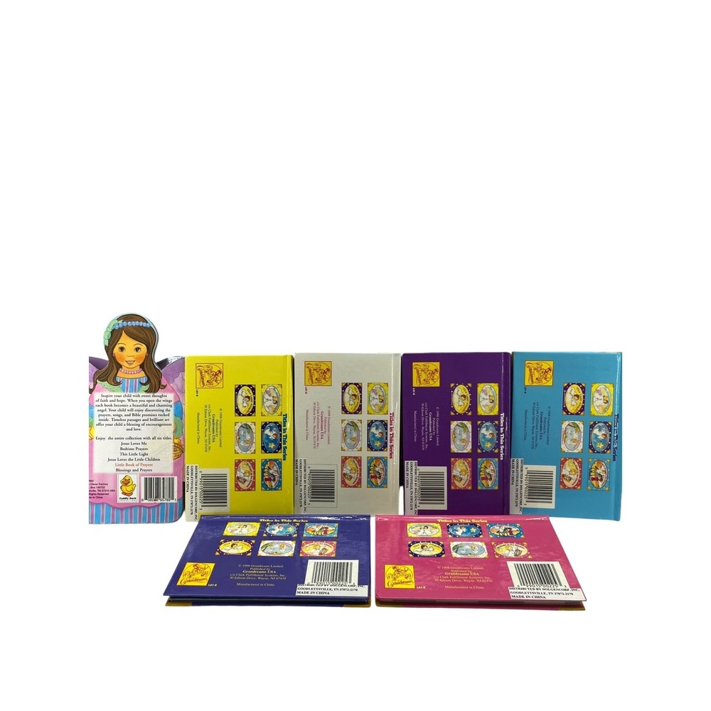 Grandreams Mini Pop-Up Storybook Set of 6 Angel Blessings Little Book of Prayers - Picture 3 of 8